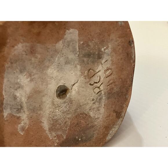 Olmec Head Statue 9” Terracotta INAH Authentic Reproduction Figurine Mexico - Picture 4 of 5